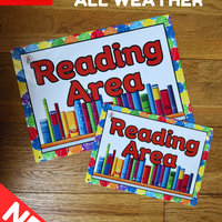 NEW!! Outdoor - Reading - AREA SIGNS!!