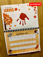 
              NEW! 2026 Hand Print Activity Calendar - INSTANT DOWNLOAD
            