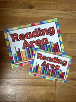 
              NEW!! Outdoor - Reading - AREA SIGNS!!
            