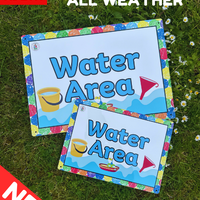 NEW!! Outdoor - Water - AREA SIGNS!!