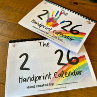 NEW! 2026 Hand Print Activity Calendar - INSTANT DOWNLOAD