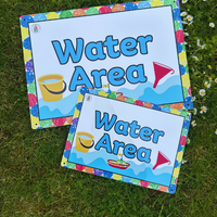 NEW!! Outdoor - Water - AREA SIGNS!!