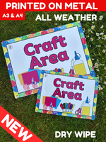 
              NEW!! Outdoor - Craft - AREA SIGNS!!
            