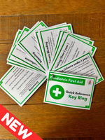 
              NEW - Paediatric First Aid Key Rings
            