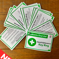 NEW - Paediatric First Aid Key Rings