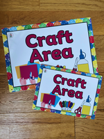 
              NEW!! Outdoor - Craft - AREA SIGNS!!
            