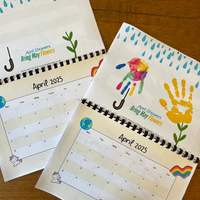 NEW! 2025 Hand Print Activity Calendar - INSTANT DOWNLOAD