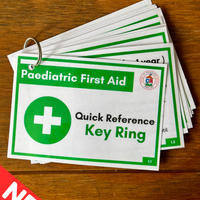 NEW - Paediatric First Aid Key Rings