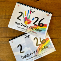 NEW! 2026 Hand Print Activity Calendar - INSTANT DOWNLOAD