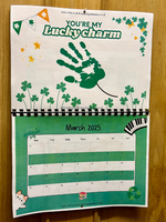 
              NEW! 2025 Hand Print Activity Calendar - INSTANT DOWNLOAD
            