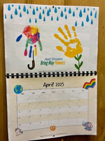 
              NEW! 2025 Hand Print Activity Calendar - INSTANT DOWNLOAD
            