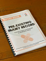 
              NEW - Pre-Existing Injury Record
            